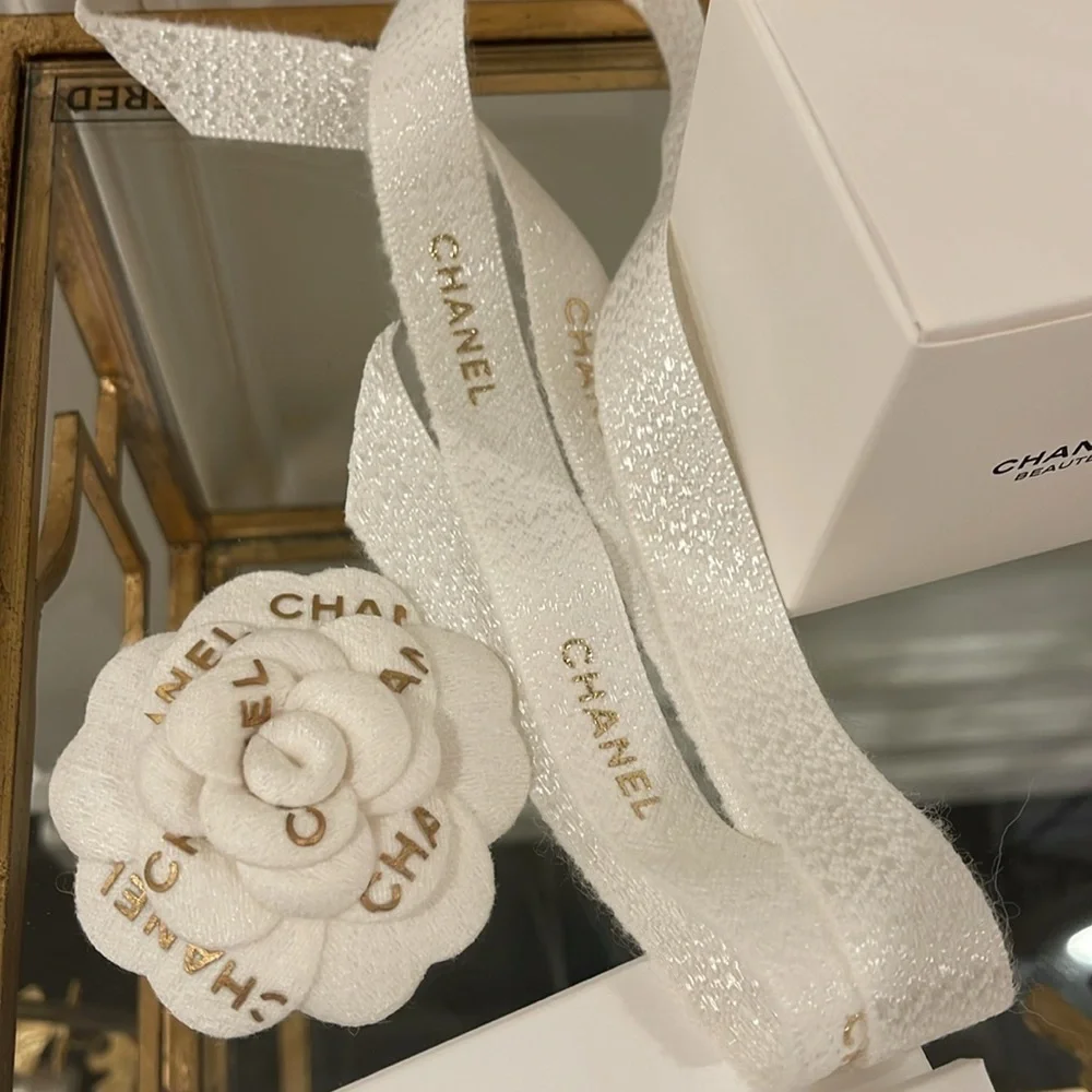 Chanel jumbo Gold snowflake Ornament